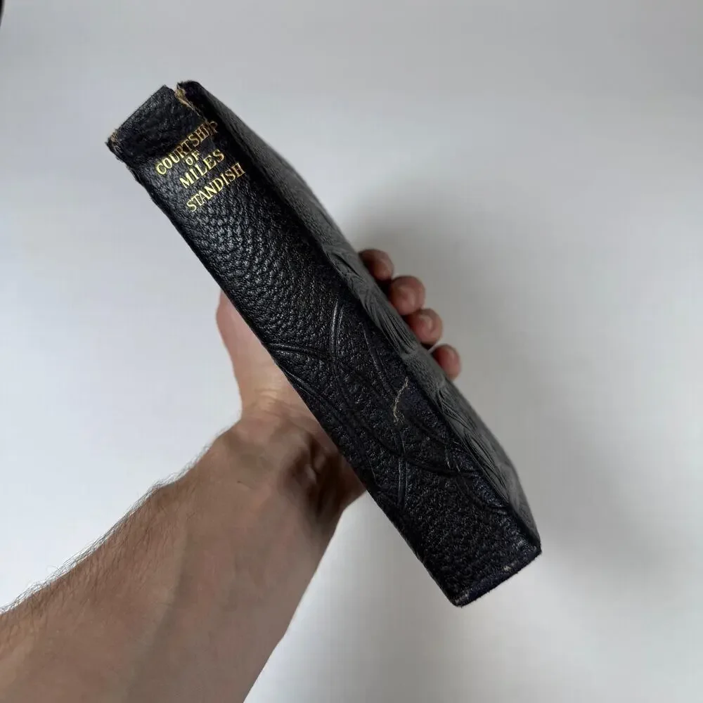 Courtship of Miles Standish by Henry W. Longfellow - 1901 antique book